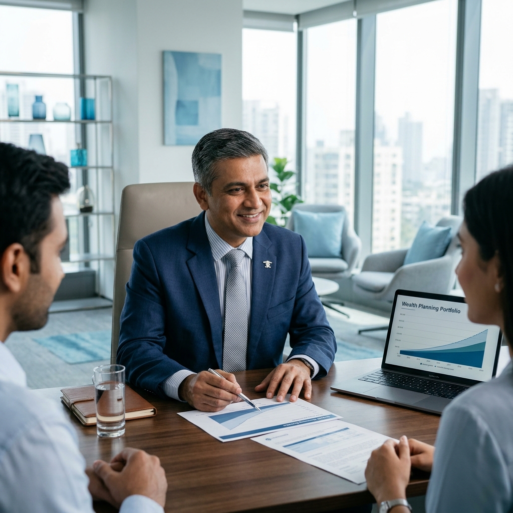 Wealth advisor with HNI client